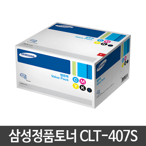 삼성정품토너 CLT-K407S 검정